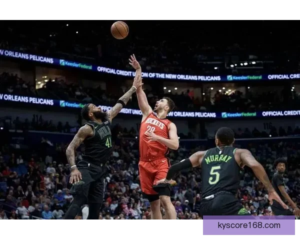 火箭五虎合力96分击溃鹈鹕 申京36+14+7全面统治 KD三节打卡高效表现